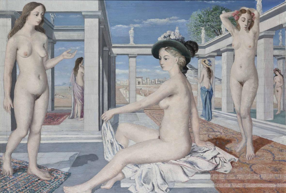 Tra De Chirico e Magritte, Delvaux e il Surrealismo esposti a Parma